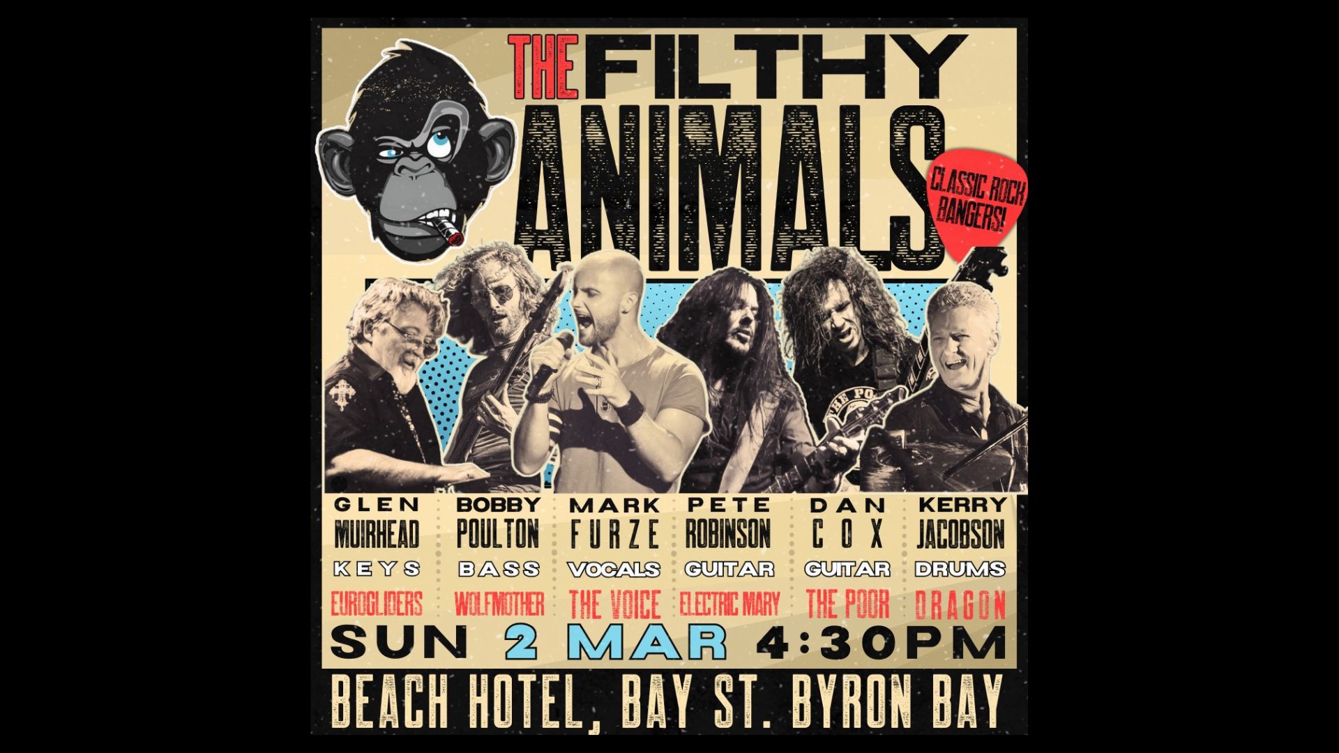 The Filthy Animals | FREE SUNDAY ARVO SHOW